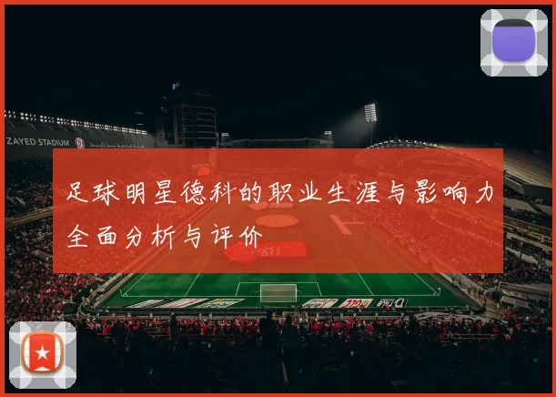 足球明星德科的职业生涯与影响力全面分析与评价